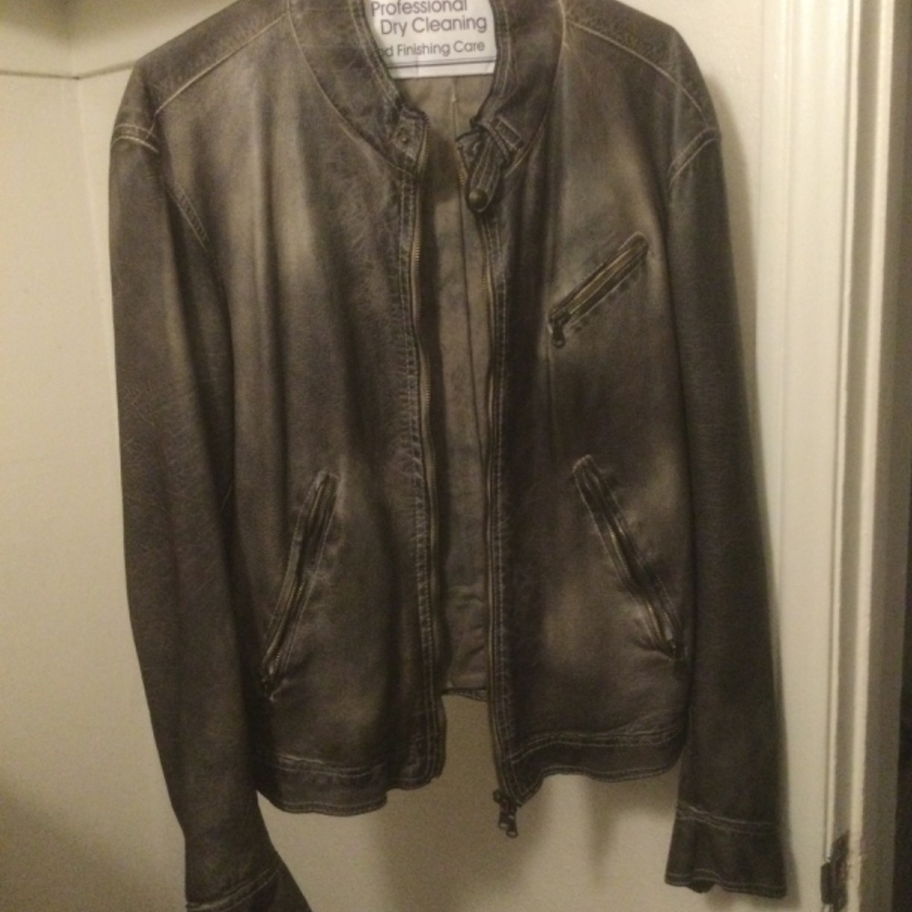 Italian woman handmade leather jacket - Picture 2 of 2
